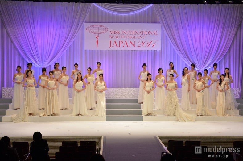 「2014ミス・インターナショナル・日本代表選出大会」の様子