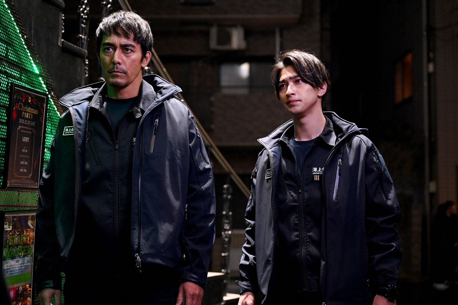 阿部寛、横浜流星／「DCU」第5話より（C）TBS