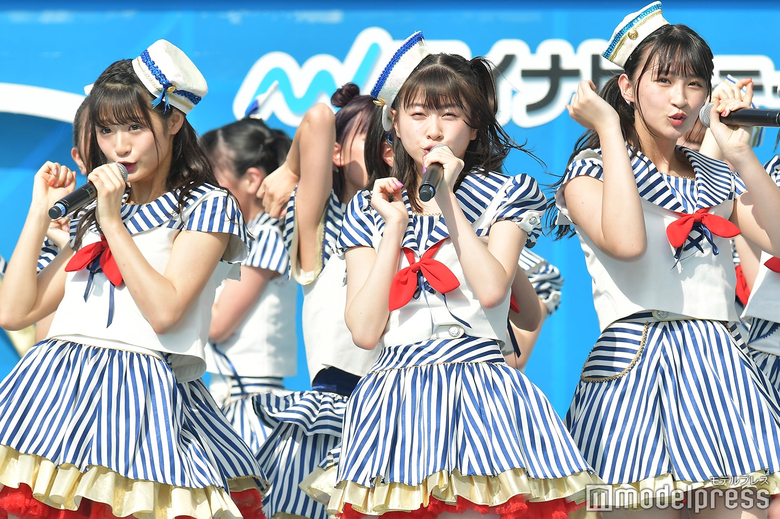 宮崎想乃、松岡はな、松本日向／HKT48「TOKYO IDOL FESTIVAL 2018」 （C）モデルプレス