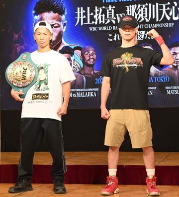 井上尚弥も加担 9.27井上拓真-那須川天心2の勝者予想で論争 拓真は“劣勢”に発奮「見とけよ」大橋会長は皮肉「波乱起こす」天心は無視「ゴチャゴチャうるさい、焦るな」
