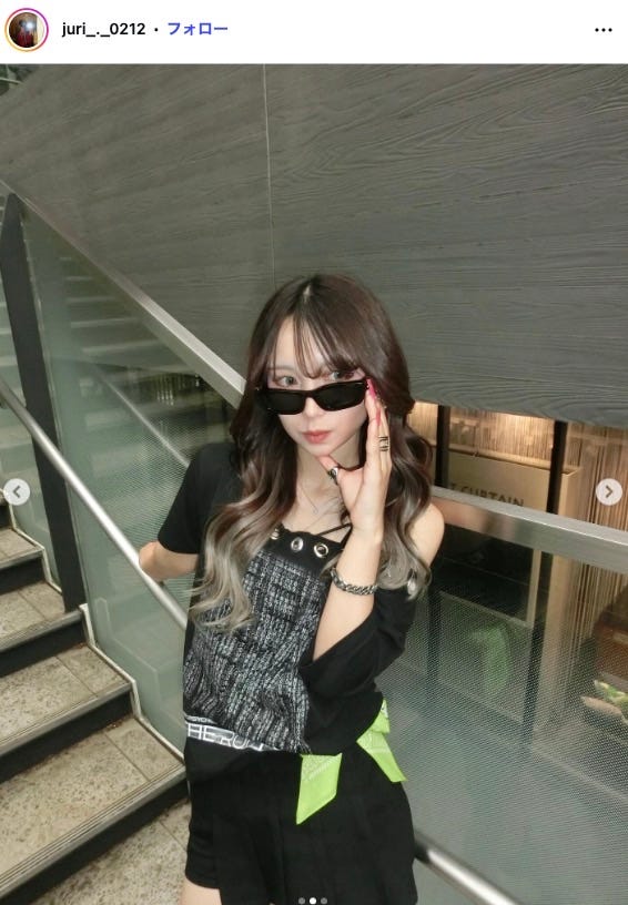 榊原樹里Instagramより