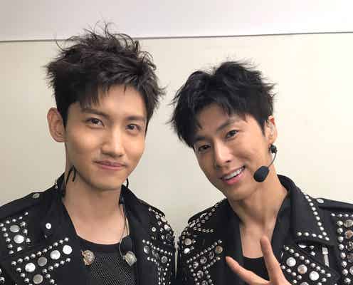 東方神起、再始動後TV初パフォーマンスを披露  EXILE TAKAHIROはソロで初登場<ミュージックステーション リハ風景>
