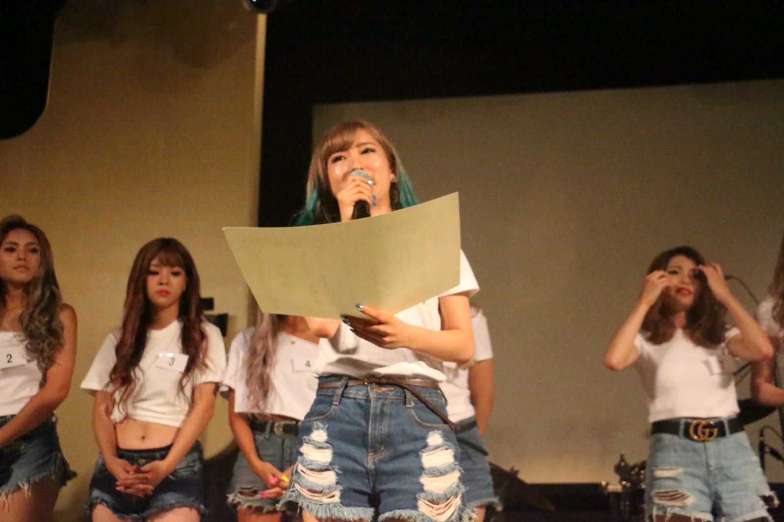 審査員特別賞矢野千遥「スピフェス2018」eggステージ（提供写真）