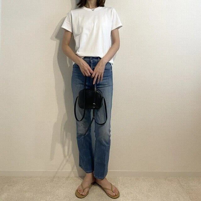 白TデニムNGコーデ