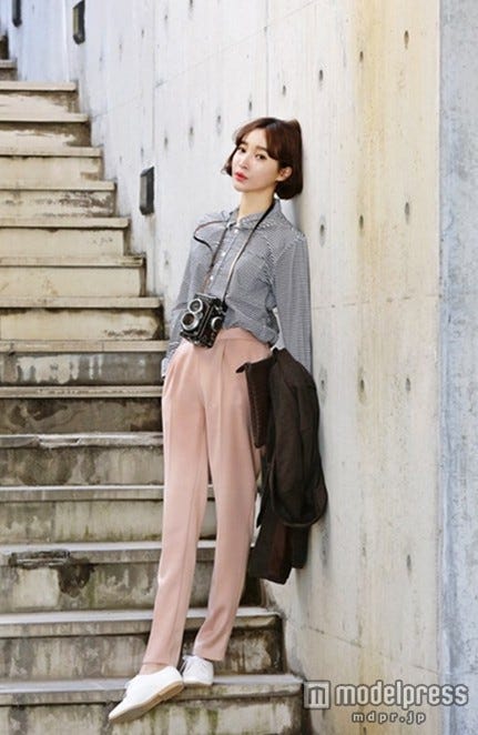 ハイウエストパンツ「OGAGE JAPAN」5,980円(税込)