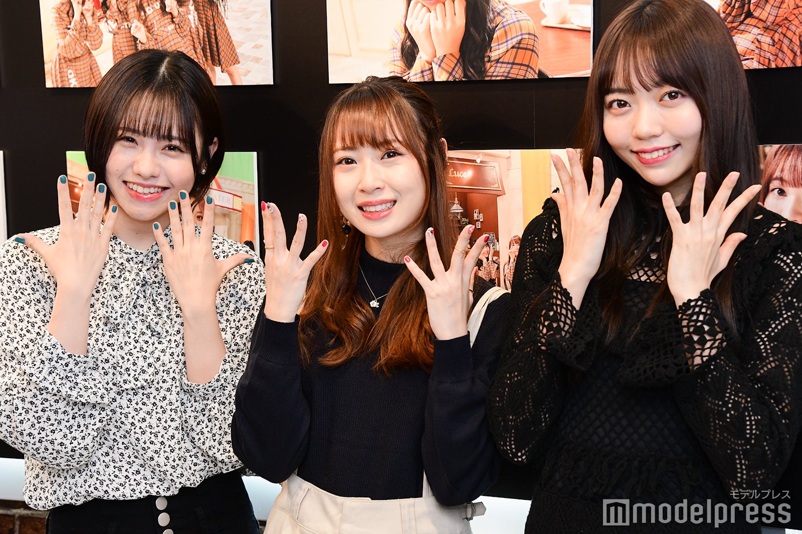 佐藤佳穂、高柳明音、野島樺乃 （C）モデルプレス