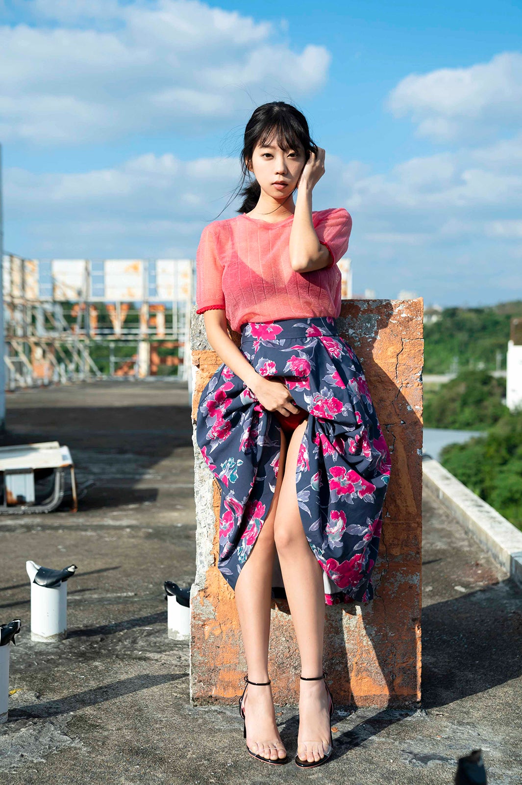 青山ひかる（C）唐木貴央／週刊プレイボーイ