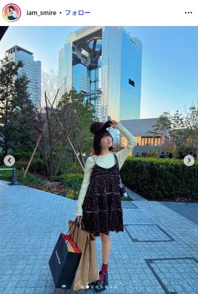 表すみれInstagramより