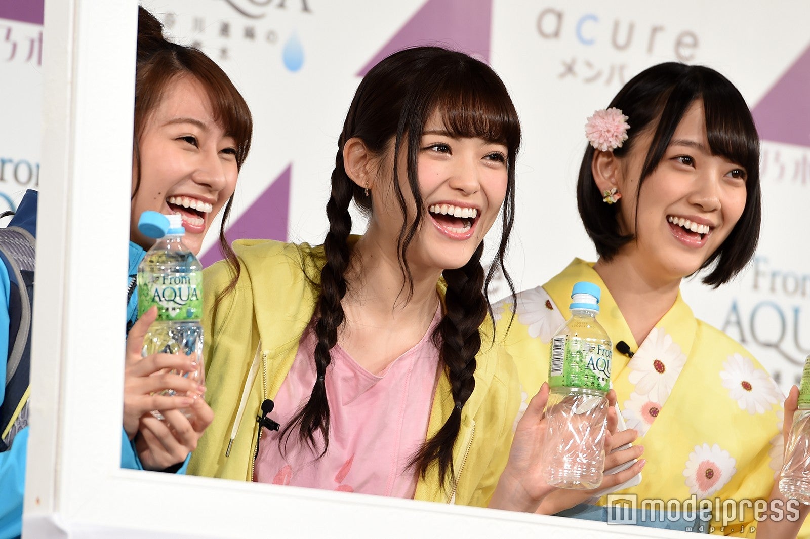 桜井玲香、松村沙友理、堀未央奈（C）モデルプレス