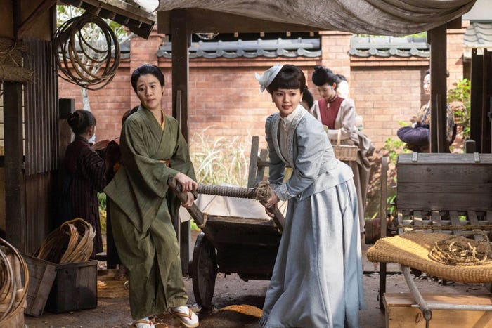 多部未華子ら「風、薫る」第15話(C)NHK