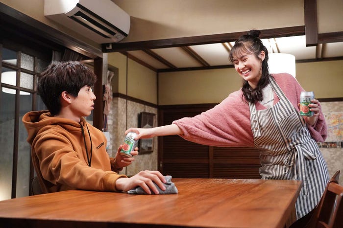 坂東龍汰、恒松祐里/「リバーサルオーケストラ」第6話より(C)日本テレビ