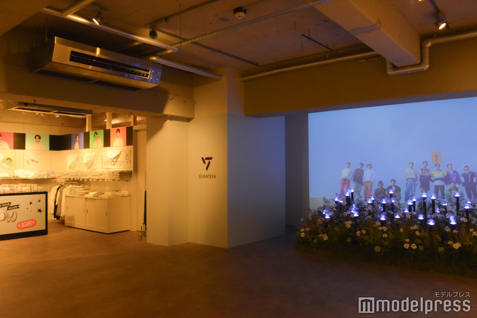 「SEVENTEEN TOUR 'FOLLOW' AGAIN TO JAPAN POP-UP STORE」（C）モデルプレス