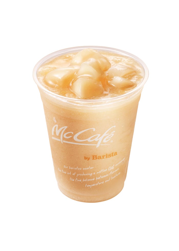 「桃のスムージー」／画像提供：日本マクドナルド