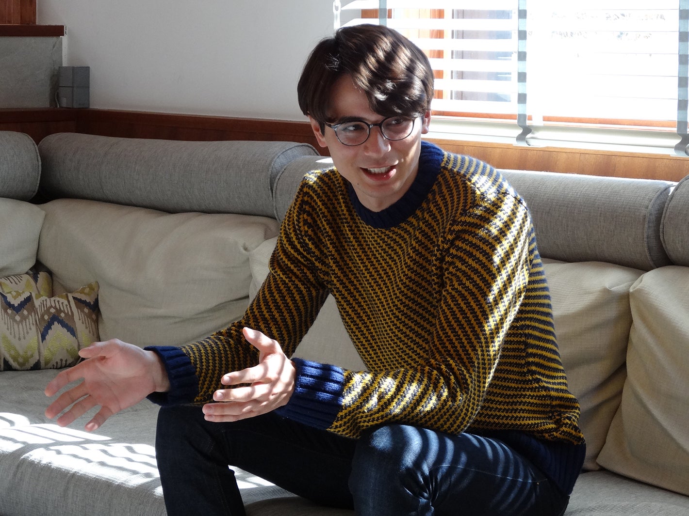 岡本至恩「TERRACE HOUSE OPENING NEW DOORS」（C）フジテレビ／イースト・エンタテインメント