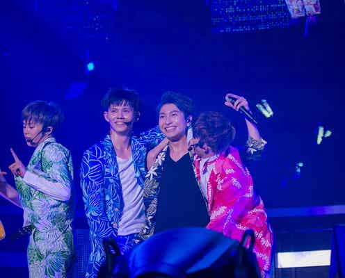超特急、思い出の地“代々木”で「バッタマン」 ユースケの絶叫で会場圧倒