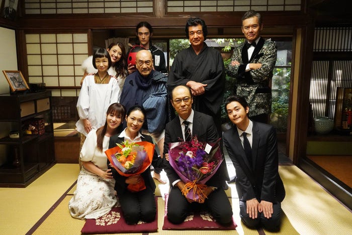 上段左から)どんぐり、小沢真珠、栗原類、麿赤兒、藤岡弘、、渡部篤郎/下段左から)深田恭子、マルシア、信太昌之、瀬戸康史(C)フジテレビ