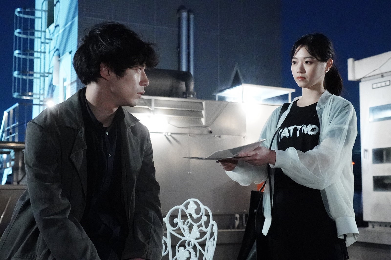 坂口健太郎、西野七瀬／「Dr.チョコレート」第4話より（C）日本テレビ