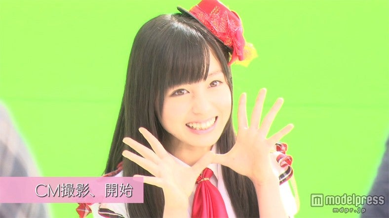 CMメイキング動画より