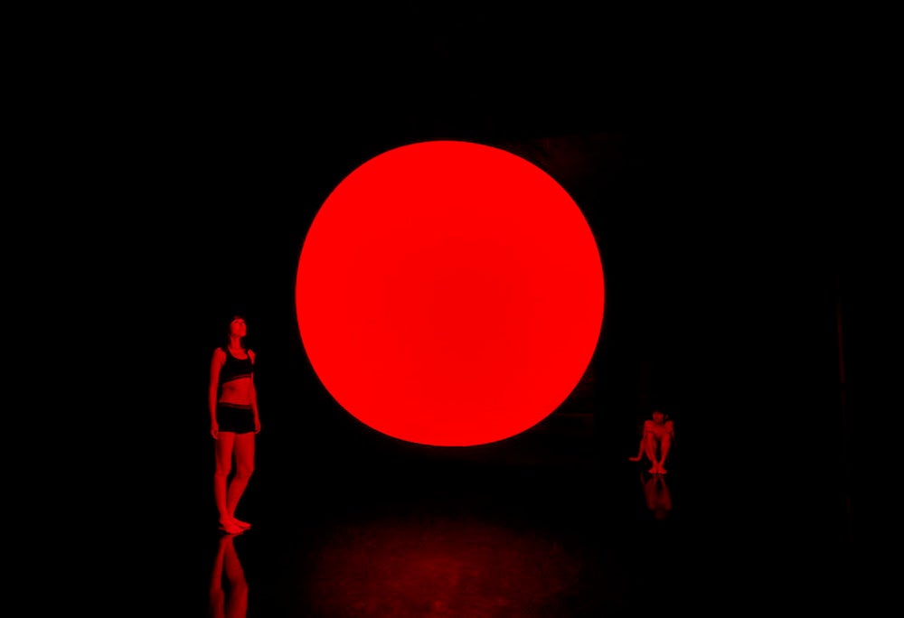 チームラボリコネクト：アートとサウナ 六本木／画像提供：チームラボ