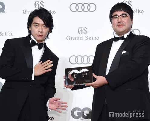 マヂカルラブリー、今年のM-1で優勝期待するコンビ明かす「GQ MEN OF THE YEAR 2021」受賞
