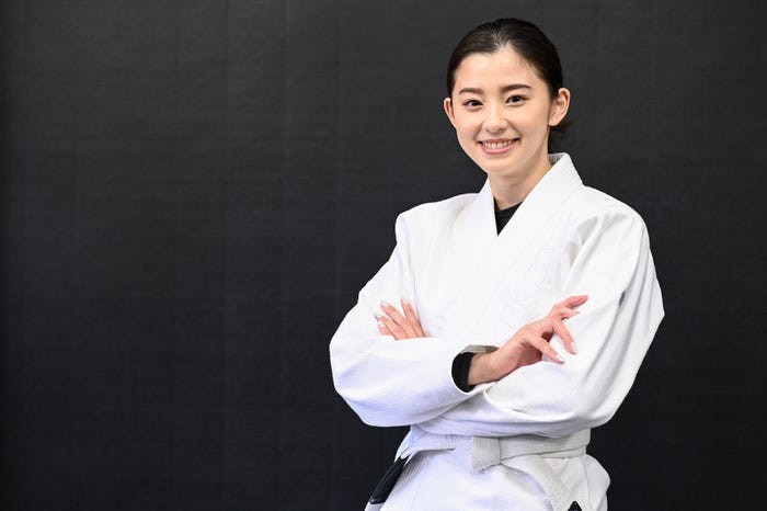 「朝比奈彩のJIU-JITSU STYLE」より(C)フジテレビ