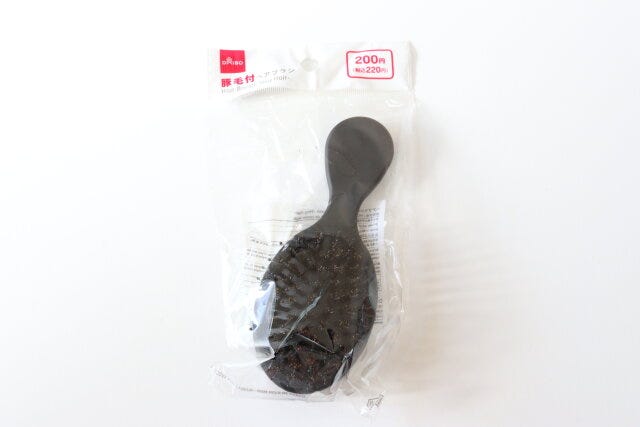 ヘアブラシ(豚毛付) パッケージ ヘアブラシ(豚毛付) パッケージ