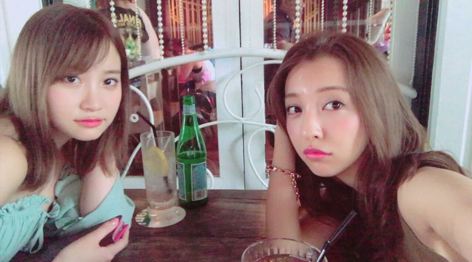 （左から）永尾まりや、板野友美／画像提供：TBS