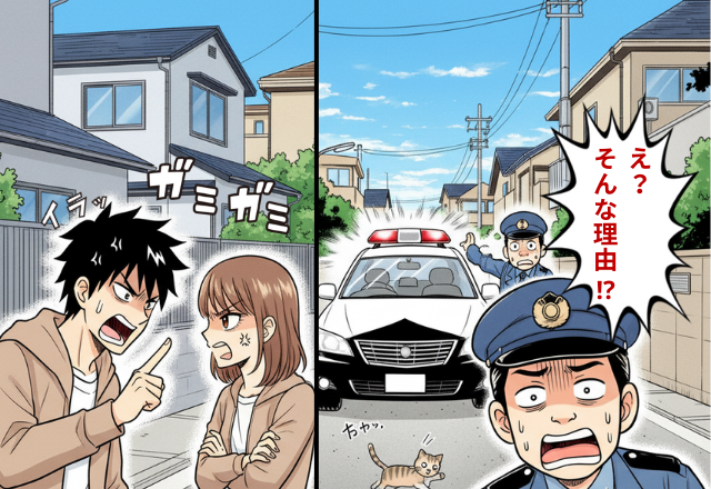 閑静な住宅街で大ゲンカする夫婦！？慌てて警察が駆けつけるも⇒「…え？」事情を聞いた警官が絶句した【ワケ】