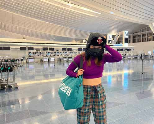 フワちゃん、痛恨のミスで海外ロケの飛行機乗れず 空港で撃沈する姿に反響