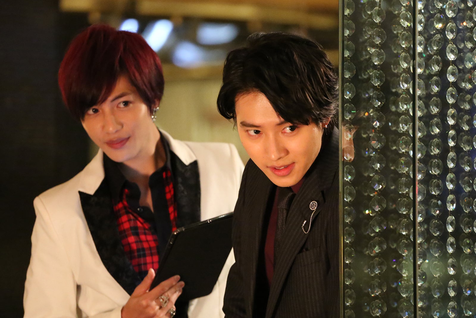 旺太郎と後輩ホスト・和馬（志尊淳）のやり取りも注目（C）NTV