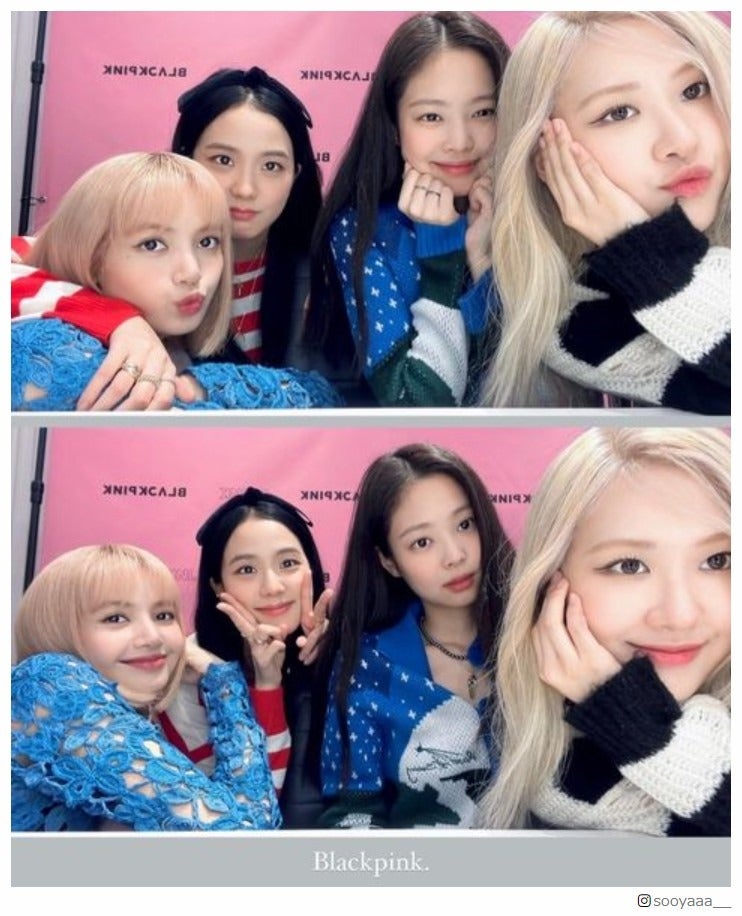 BLACKPINK、久しぶりの集合写真に喜びの声続々「最強の4人」「待ってました」