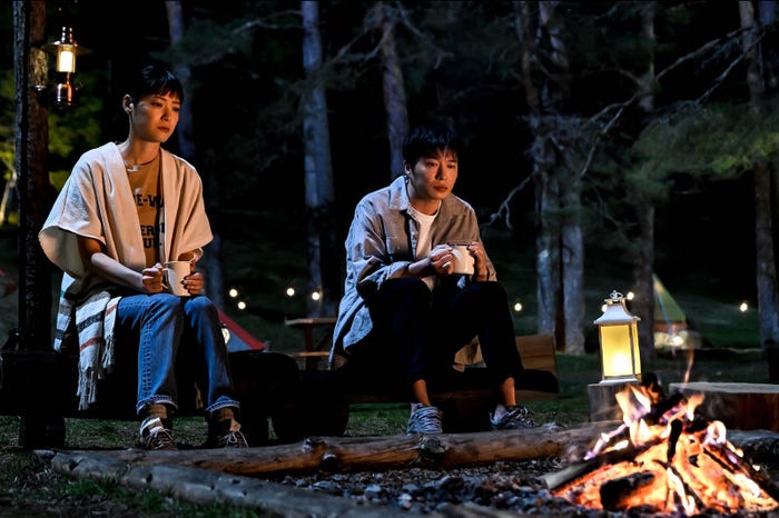 上野樹里、田中圭/「持続可能な恋ですか?~父と娘の結婚行進曲~」第6話より(C)TBS