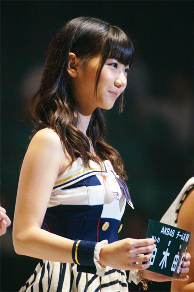 柏木由紀(「AKB48 22ndシングル 選抜総選挙、6月9日撮影)