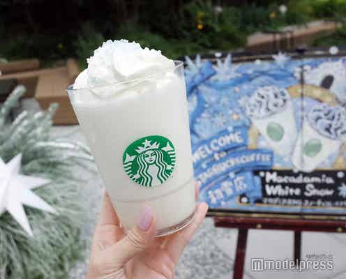 スタバ新作“初雪フラペチーノ”ホワイトチョコの甘さにナッツのコク、冬のときめきを感じる一杯<試飲レポ>