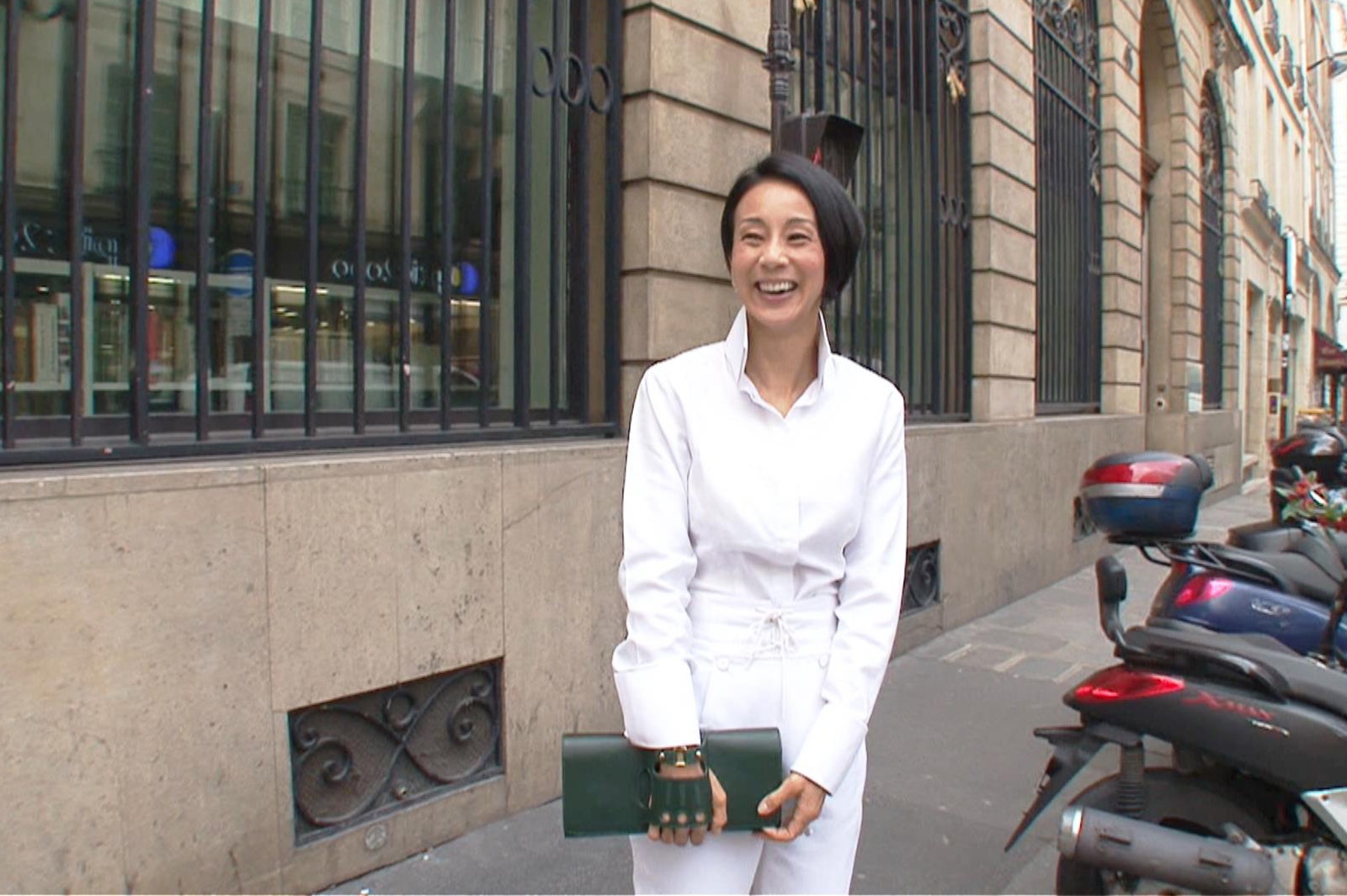 パリの日本人妻・中村江里子さん／画像提供：毎日放送