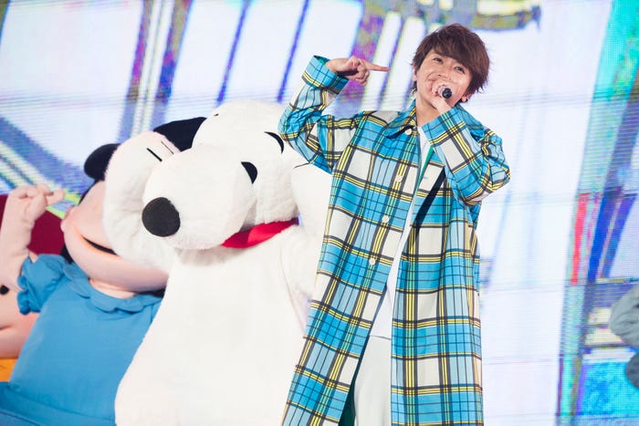 Nissy/TM & (C)2019 Peanuts Worldwide LLC/TM & (C)Universal Studios. All rights reserved/撮影:田中聖太郎、山内洋枝、青木早霞、立脇卓