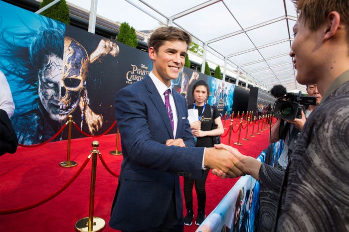 ブレントン・スウェイツ(C)2017 Disney Enterprises, Inc. All Rights Reserved.