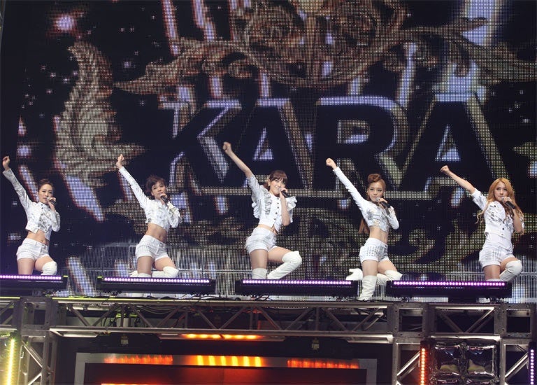KARA（SBS創立20周年 SEOUL TOKYO MUSIC FESTIVAL 2010より）
