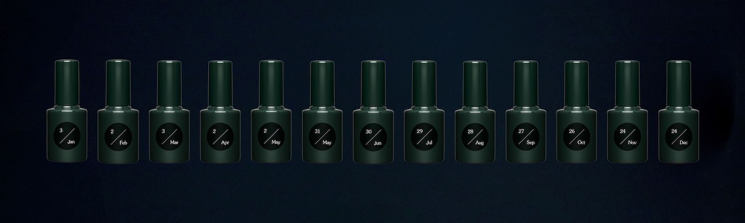 2026年の満月の日が発売日。ウカが13色の限定ネイルカラーをクリエイト