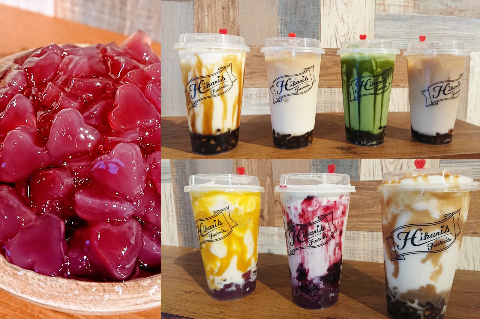 自家製ハートタピオカ専門店「Hikari’s Favorite」がオープン／画像提供：株式会社ジャストライク