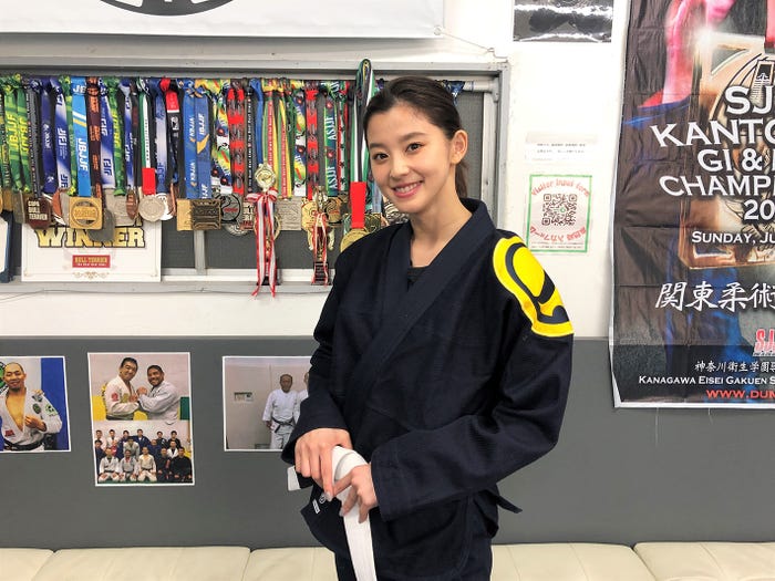 「朝比奈彩のJIU-JITSU STYLE」より(C)フジテレビ