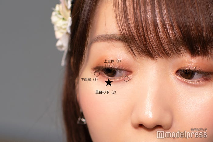 アイメイク解説 (C)モデルプレス