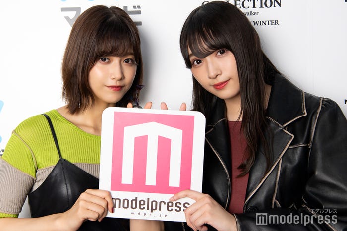 渡邉理佐&渡辺梨加(C)モデルプレス