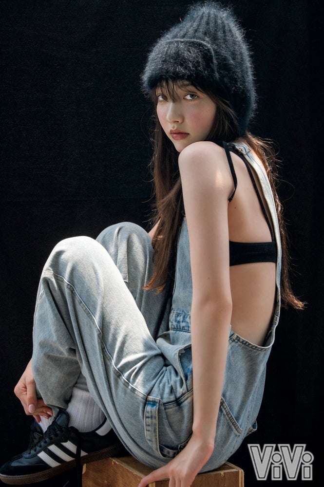 生写真 村井優 カラーデニム 好かっ