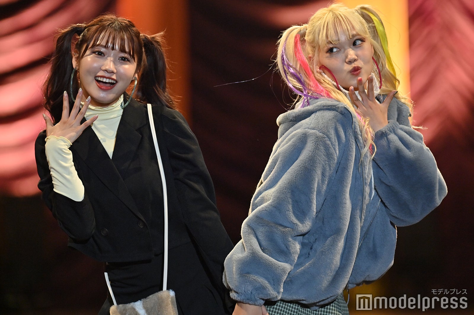 古田愛理（あいりる）、川端結愛（ゆめぽて） （C）モデルプレス