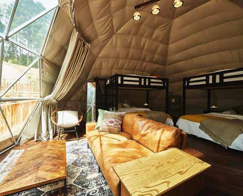 “何も無い”贅沢を堪能!秘密基地のようなグランピング「GLAMPING GATE 奈良」
