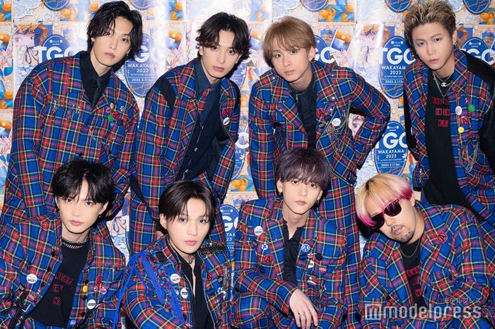 FANTASTICS/(後列左から)堀夏喜、木村慧人、澤本夏輝、瀬口黎弥、(前列左から)佐藤大樹、八木勇征、中島颯太、世界(C)モデルプレス