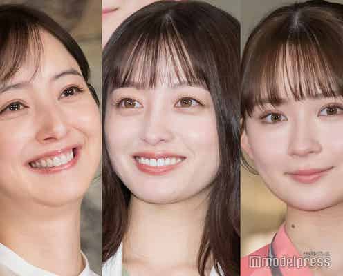 橋本環奈、佐々木希&畑芽育との密着3ショット公開「可愛いしか言葉が出てこない」「3姉妹みたい」と反響続々