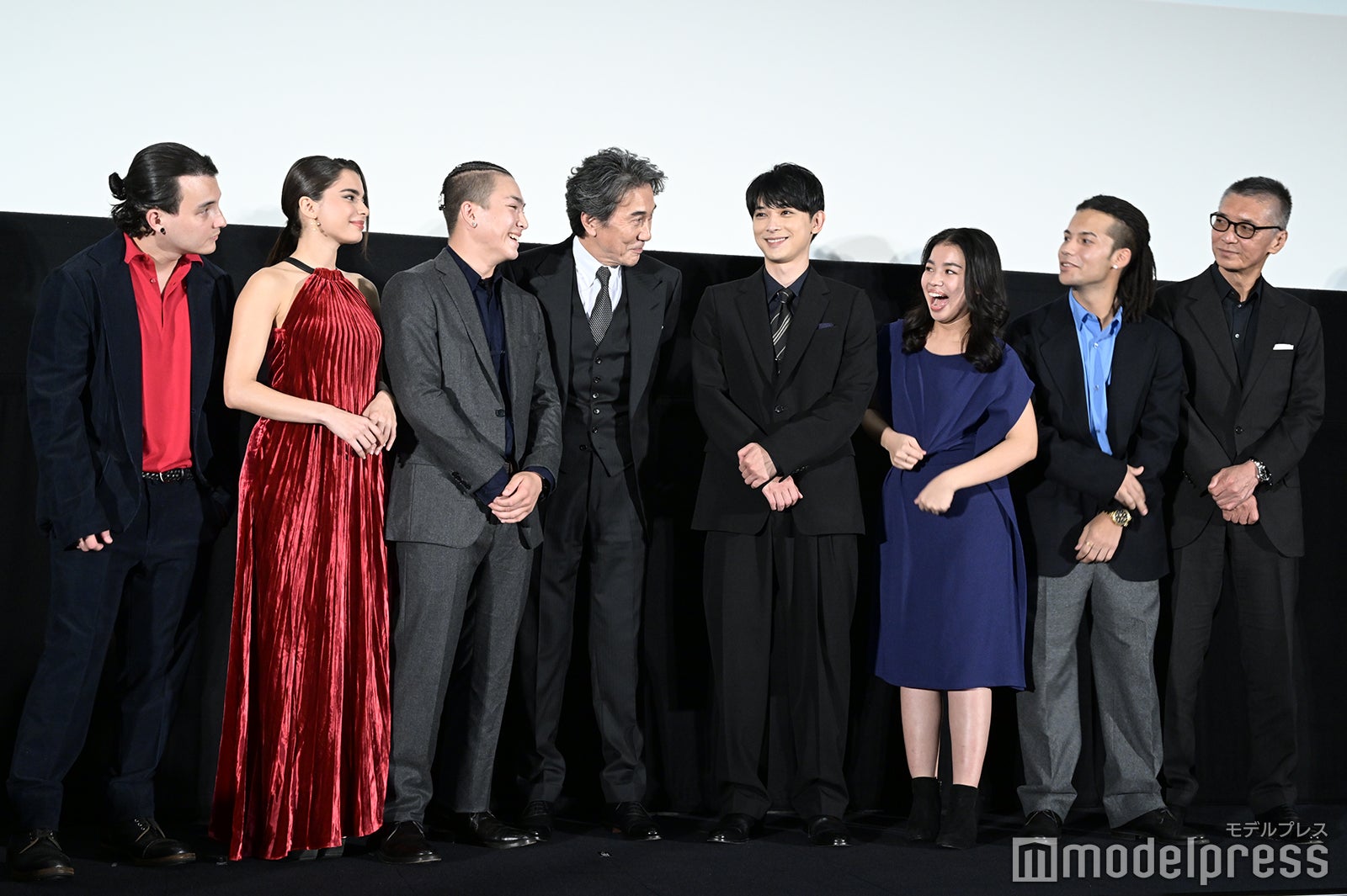 スミダグスタボ、ワケドファジレ、サガエルカス、役所広司、吉沢亮、アリまらい果、シマダアラン、成島出監督 （C）モデルプレス