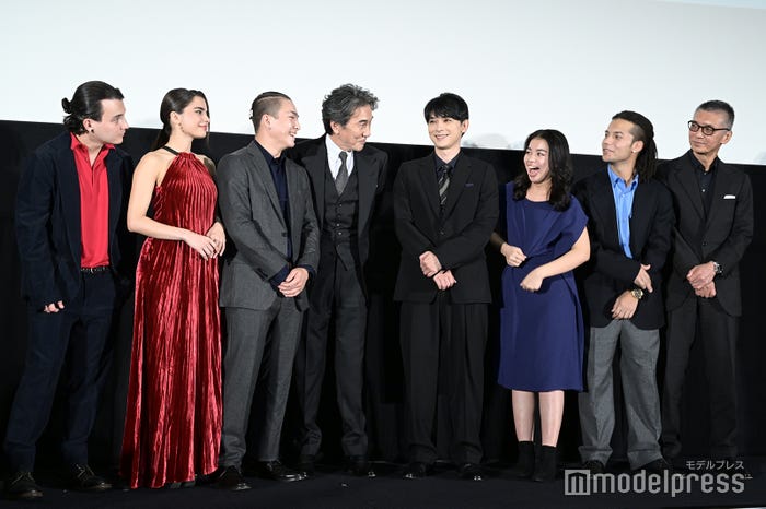 スミダグスタボ、ワケドファジレ、サガエルカス、役所広司、吉沢亮、アリまらい果、シマダアラン、成島出監督 (C)モデルプレス